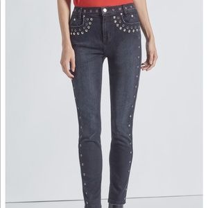 NWT Current Elliott Studded Jeans